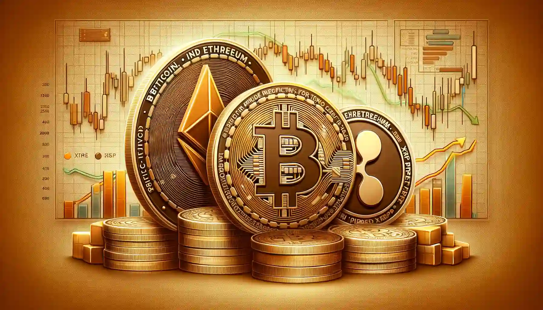 Dự đoán giá Bitcoin, Ethereum, XRP
