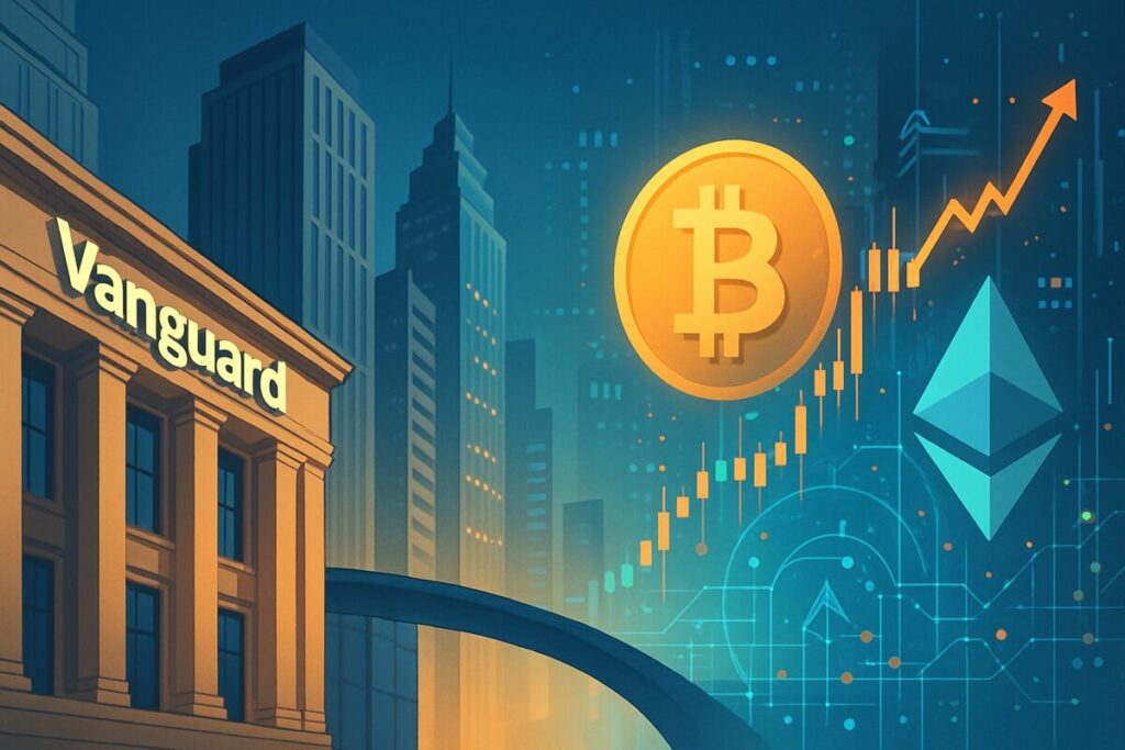 Vanguard cuối cùng cũng cho phép tiền điện tử được sử dụng ở bàn dành cho người lớn — chỉ ETF thôi nhé